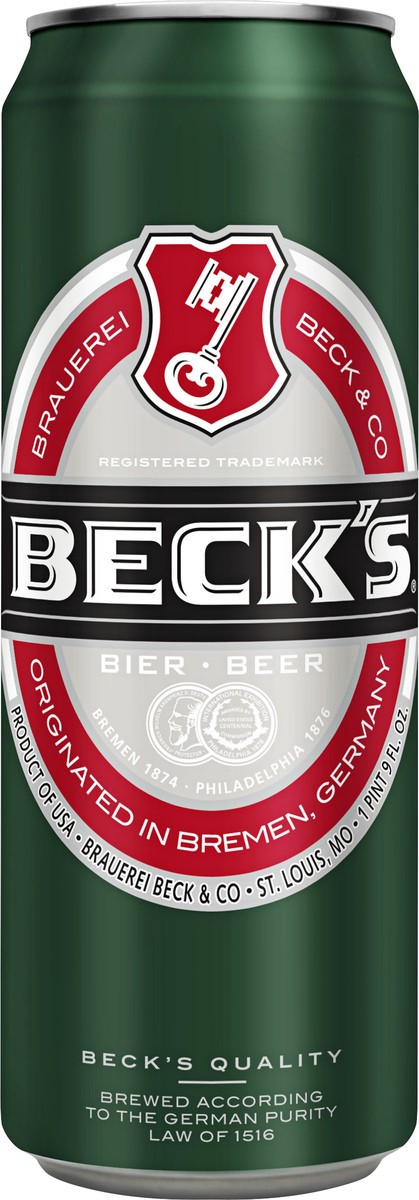 slide 2 of 6, Beck's Beer 25 oz, 25 fl oz