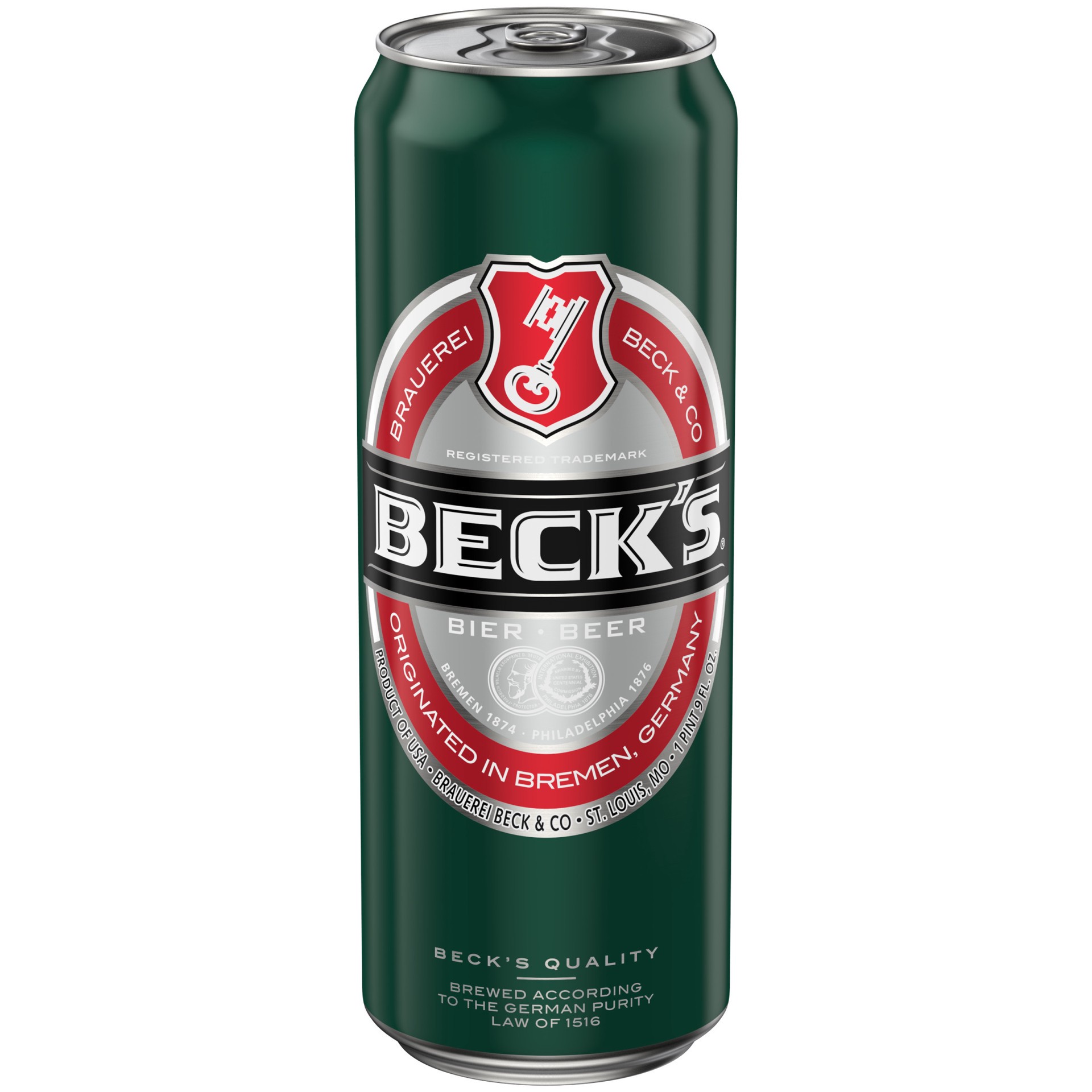 slide 1 of 6, Beck's Pilsner Beer, 25 fl. oz. Can, 25 fl oz