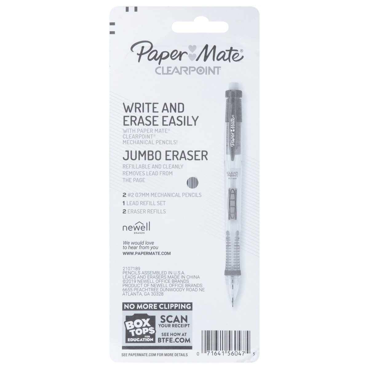 slide 10 of 12, Paper Mate Clearpoint 0.7mm Mechanical Pencils 2 ea, 2 ct