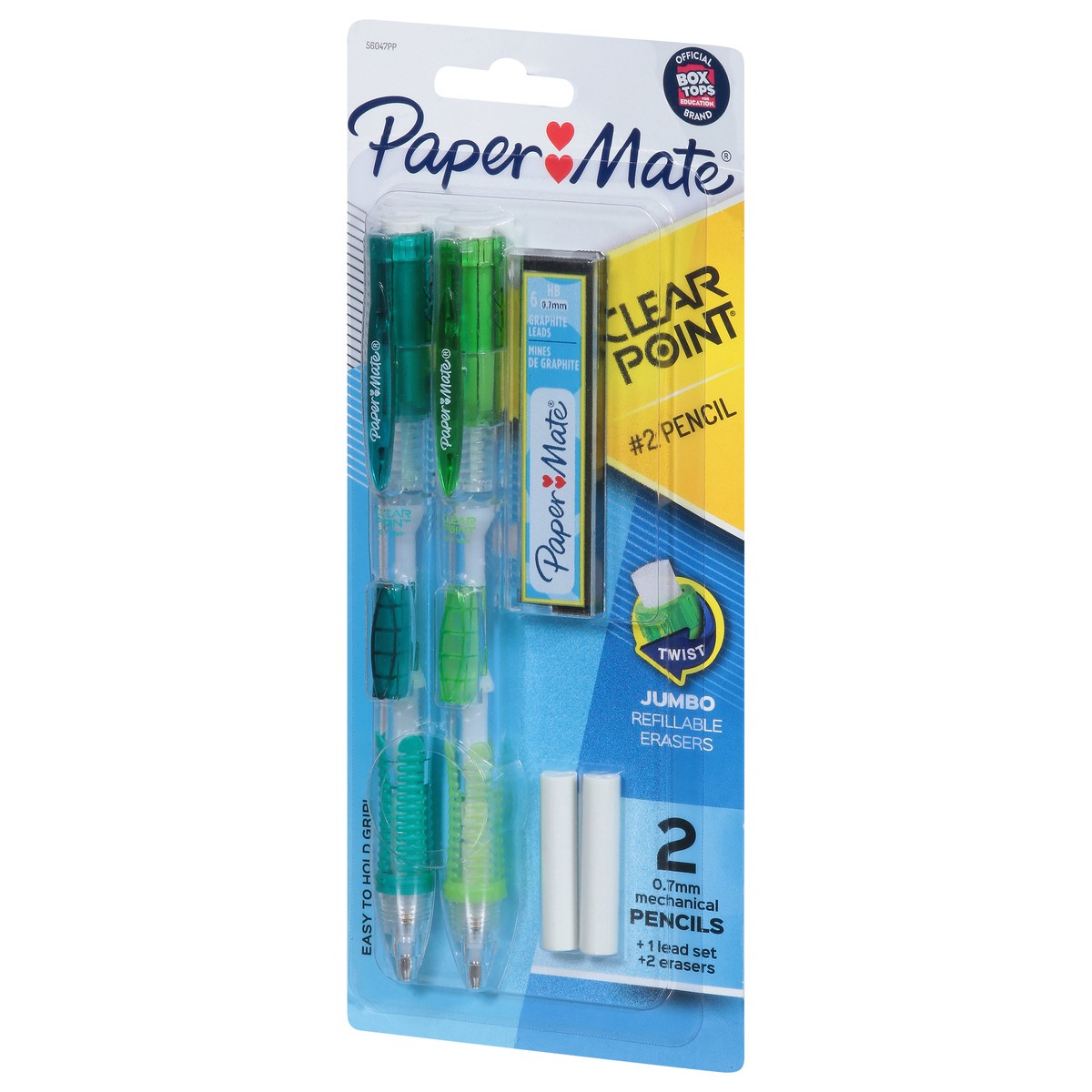 slide 8 of 12, Paper Mate Clearpoint 0.7mm Mechanical Pencils 2 ea, 2 ct