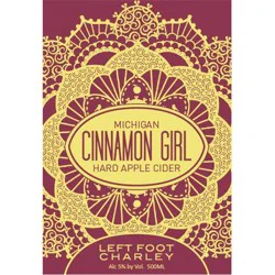 Left Foot Cinnamon Girl Cider