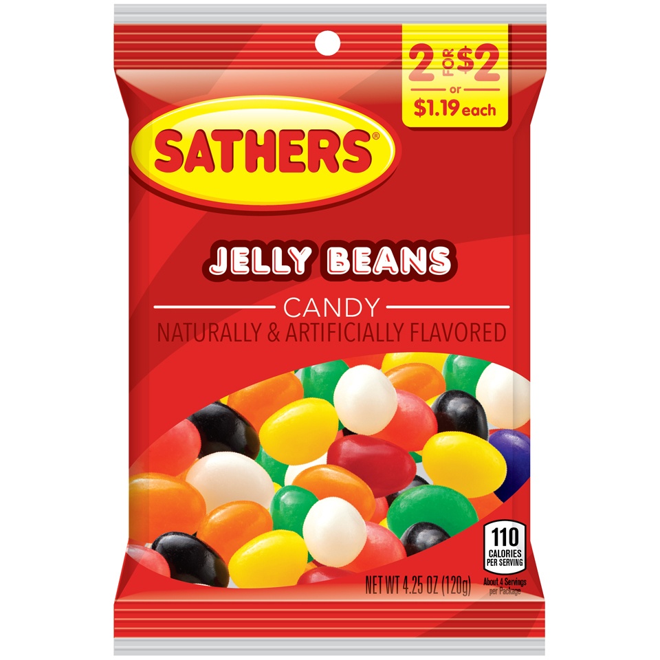 slide 1 of 2, Jelly Beans 4.25Oz, 1 ct