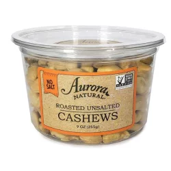 Aurora Natural Organic Roasted Salted Cashews