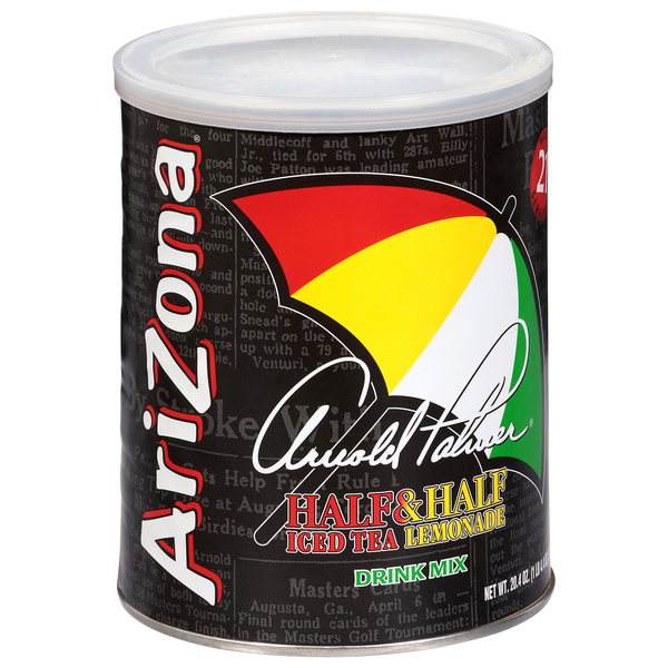 slide 1 of 1, AriZona Half & Half Iced Tea Lemonade Drink Mix 20.4 oz, 20.4 oz