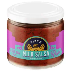 Siete 10.5oz Casera Mild Salsa Roja