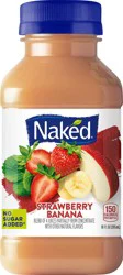 Naked Juice, No Sugar Added, Strawberry Banana