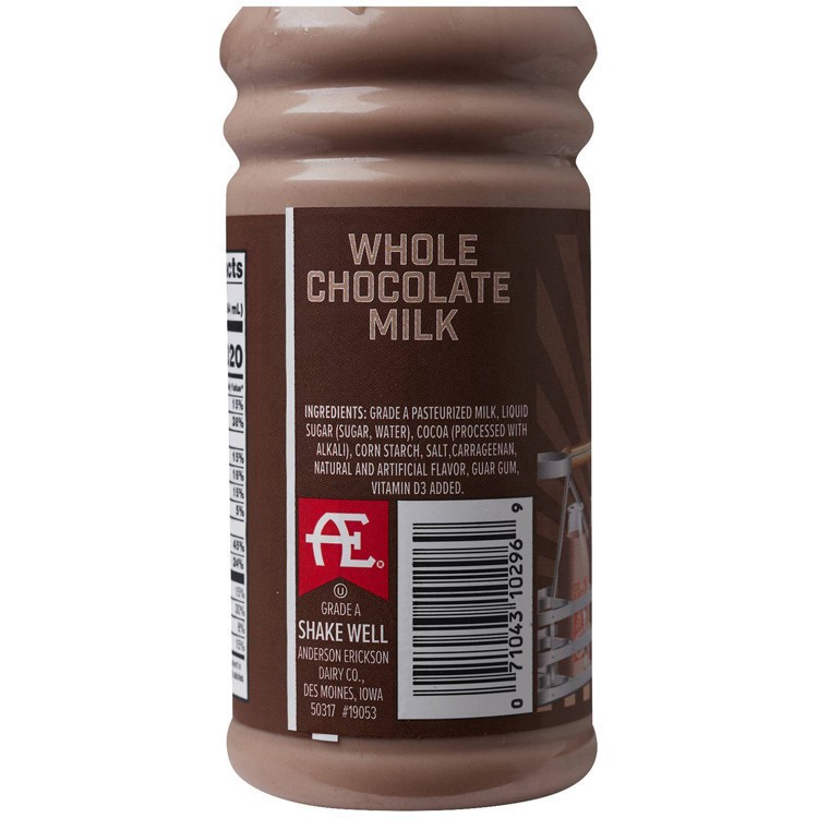 slide 3 of 3, Anderson Erickson Dairy Whole Chocolate Milk - 12 fl oz, 12 fl oz