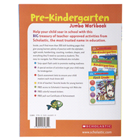 slide 4 of 5, Pre-Kindergarten Jumbo Workbook By Scholastic, 1 ct