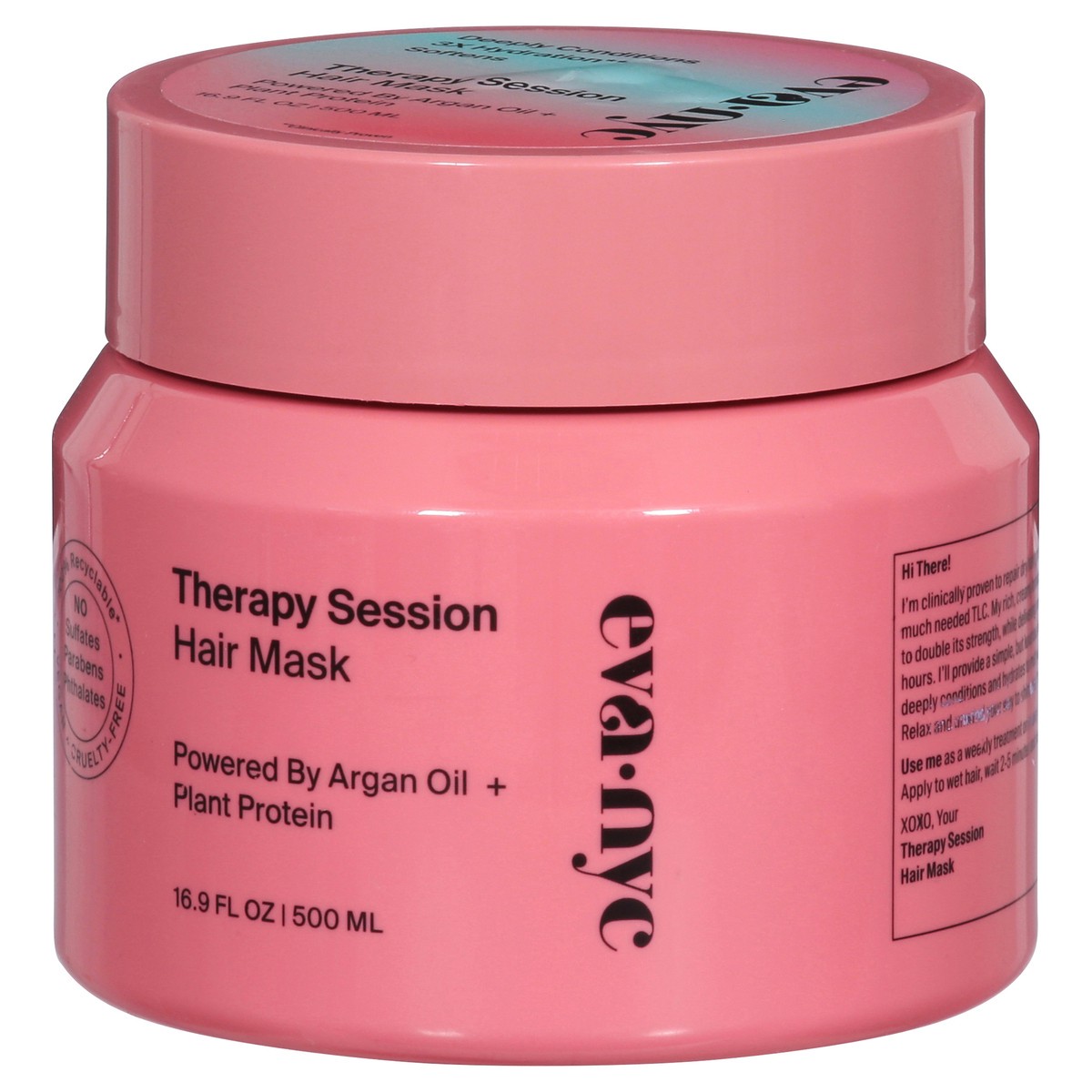 slide 4 of 9, Eva NYC Therapy Session Hair Mask, 16.9 fl oz