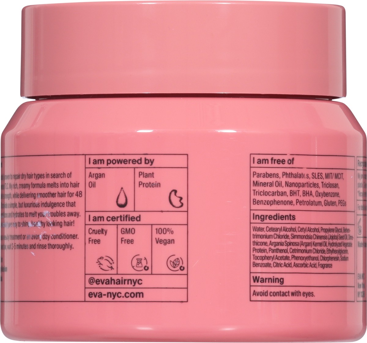 slide 9 of 9, Eva NYC Therapy Session Hair Mask, 16.9 fl oz