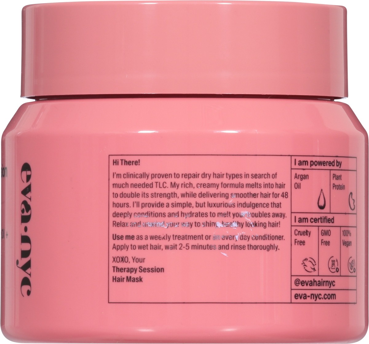 slide 2 of 9, Eva NYC Therapy Session Hair Mask, 16.9 fl oz