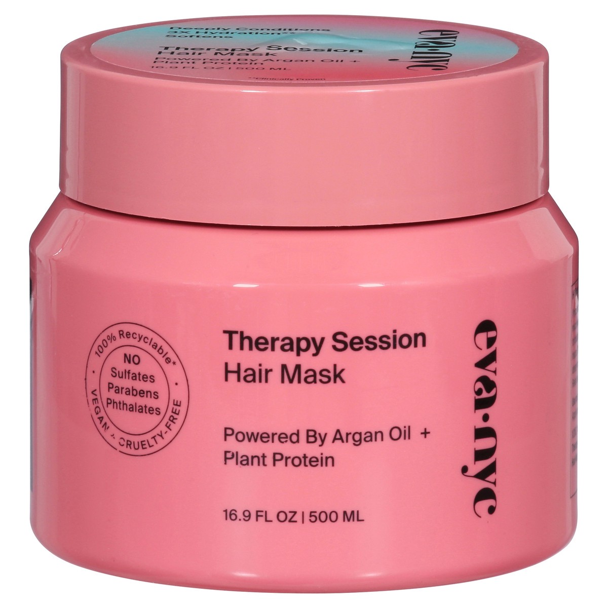 slide 1 of 9, Eva NYC Therapy Session Hair Mask, 16.9 fl oz