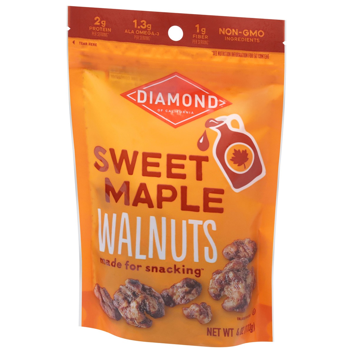 slide 8 of 9, Diamond of California Sweet Maple Walnuts 4 oz, 4 oz