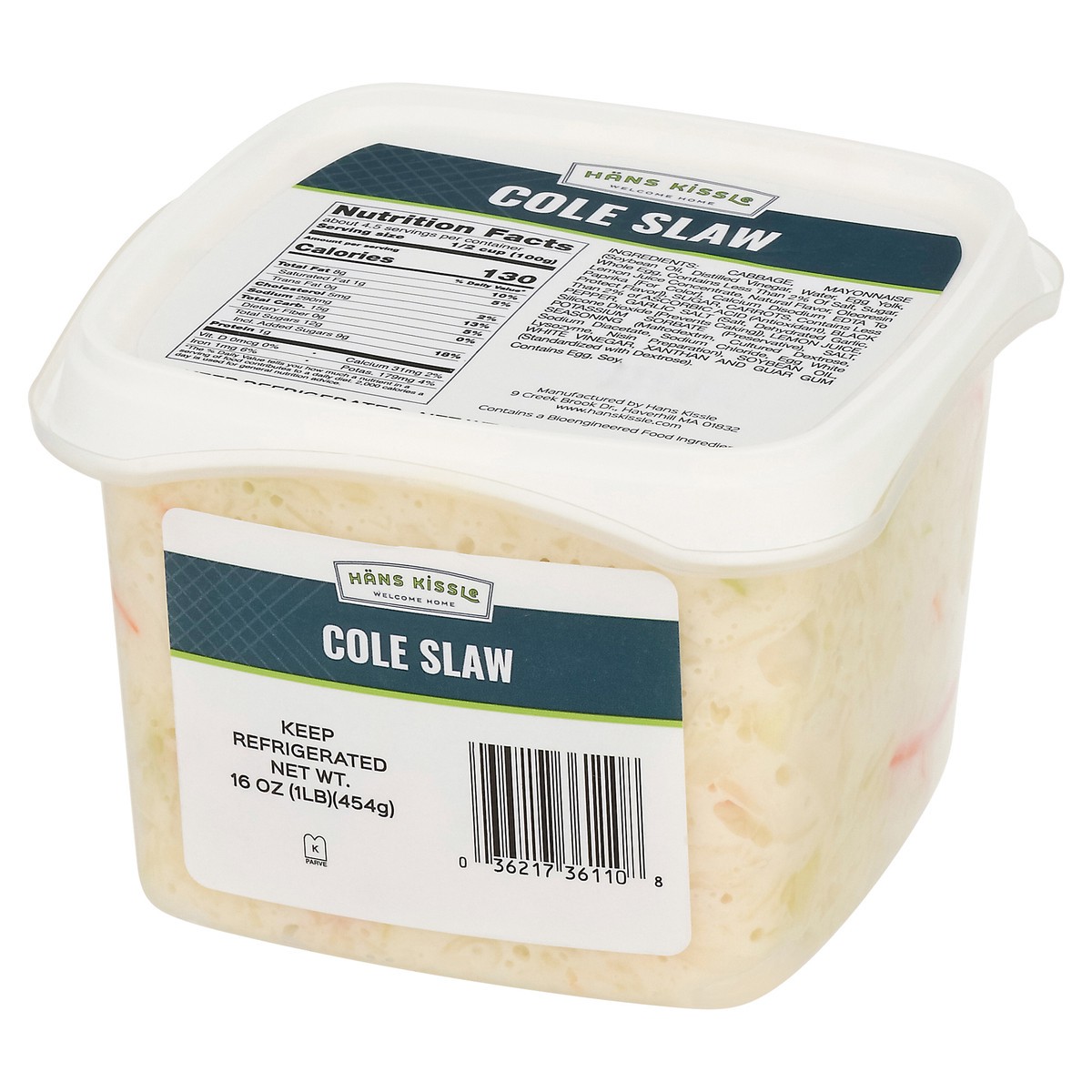 slide 6 of 14, Hans Kissle Cole Slaw 16 oz, 16 oz