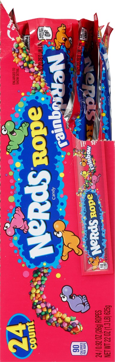slide 5 of 13, Nerds Rope Rainbow Candy 24 - 0.92 oz Ropes, 24 ct