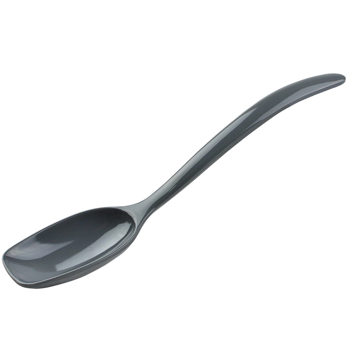 slide 1 of 2, Hutzler Melamine Mini Spoon - White, 1 ct