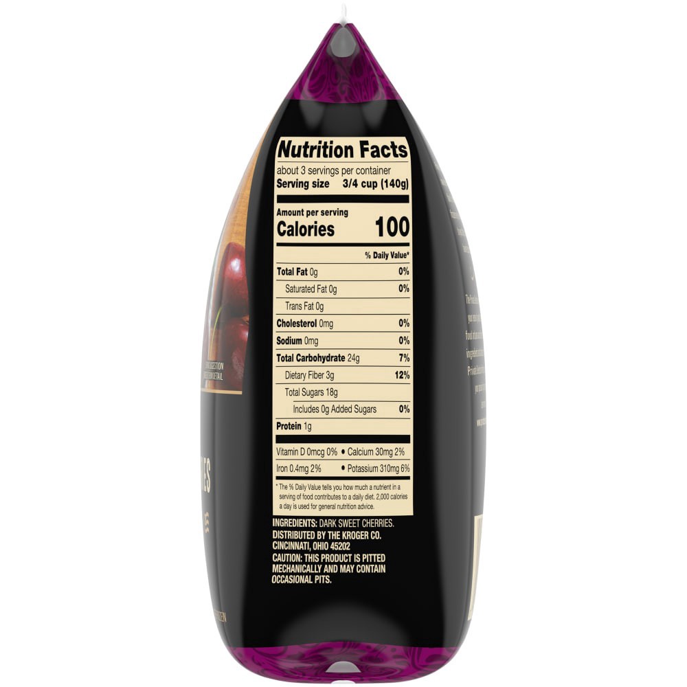 slide 2 of 3, Private Selection Handpicked Dark Sweet Cherries, 16 oz