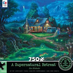 Ceaco A Supernatural Retreat Glow In The Dark Puzzle