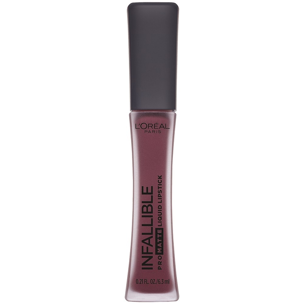 slide 1 of 1, L'Oréal Infallible Pro-Matte Liquid Lipstick, Deeply Disturbed, 0.21 fl oz
