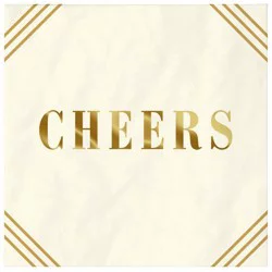 Hallmark Napkin Bev Foil Cheers
