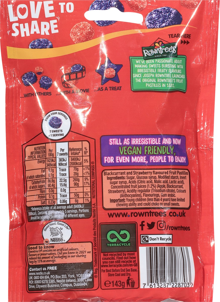 slide 8 of 9, Rowntree's Rowntreets Fruit Past, 143 g