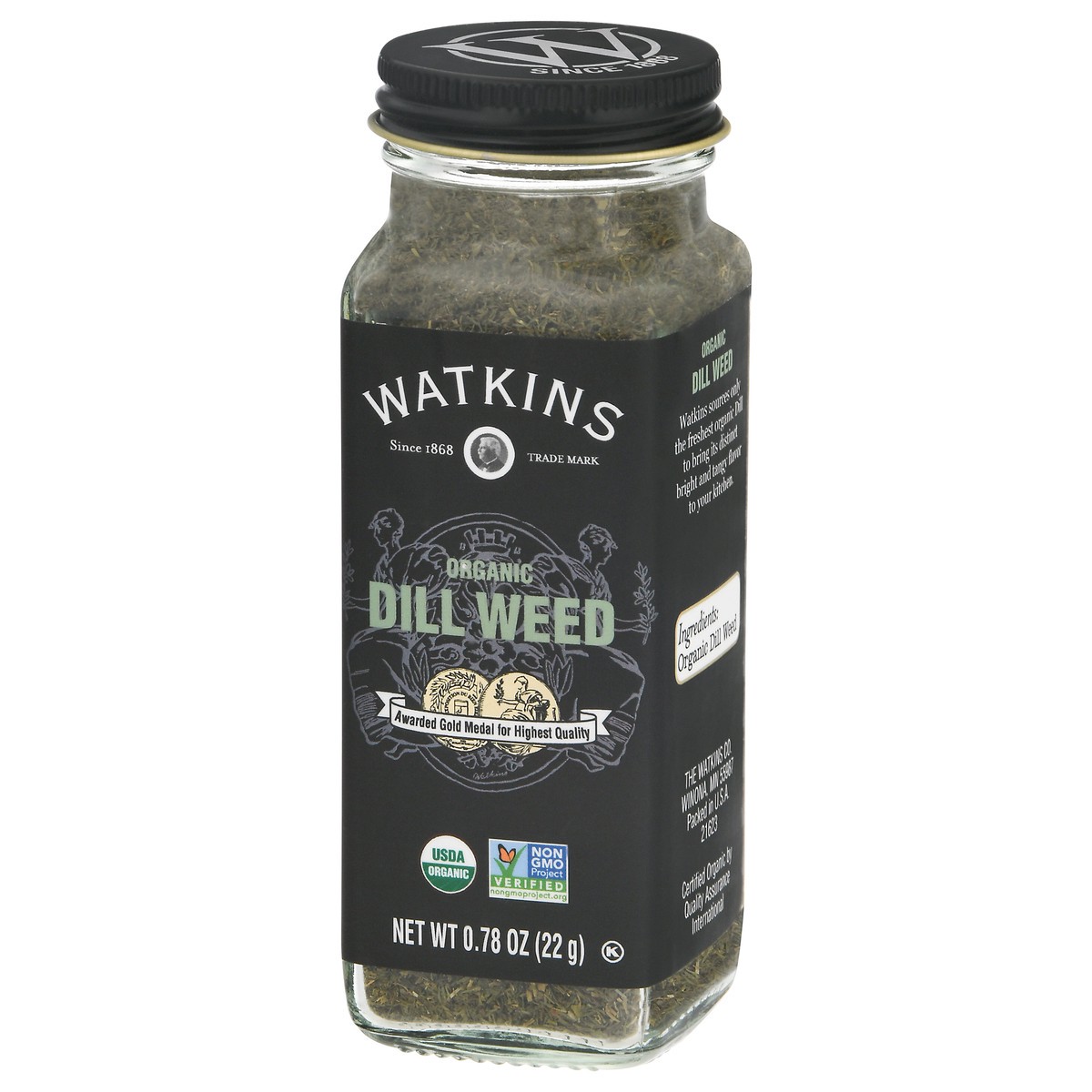 slide 10 of 10, Watkins Organic Dill Weed 0.78 oz, 0.78 oz