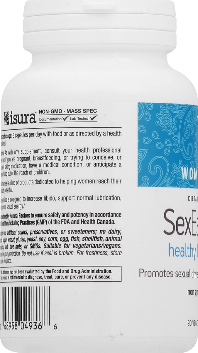 slide 4 of 7, Natural Factors SexEssentials 90 ea, 90 ct