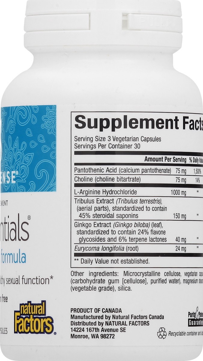slide 7 of 7, Natural Factors SexEssentials 90 ea, 90 ct