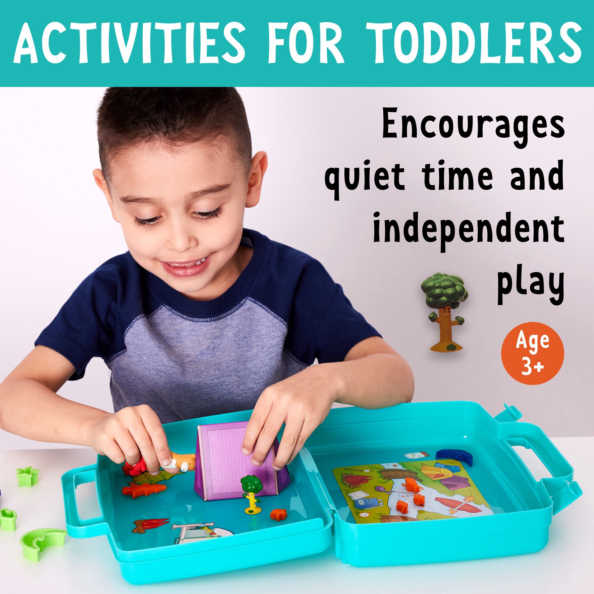 slide 7 of 12, Faber-Castell Creativity For Kids Sensory On The Go Camping Play Kit, 2.75 in x 10.25 in x 8.5 in