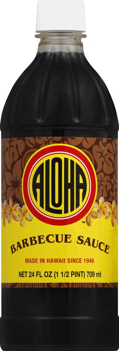 slide 2 of 2, Aloha Barbecue Sauce 24 oz, 24 oz