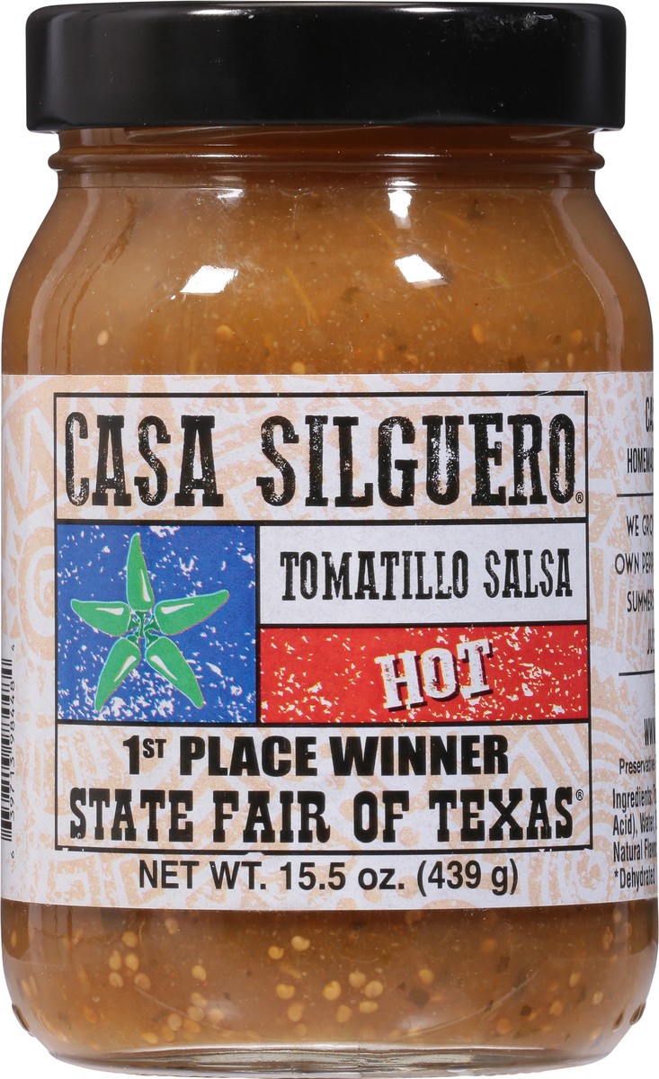 slide 8 of 13, Casa Silguero Hot Tomatilla Salsa 15.5 oz, 15.5 oz