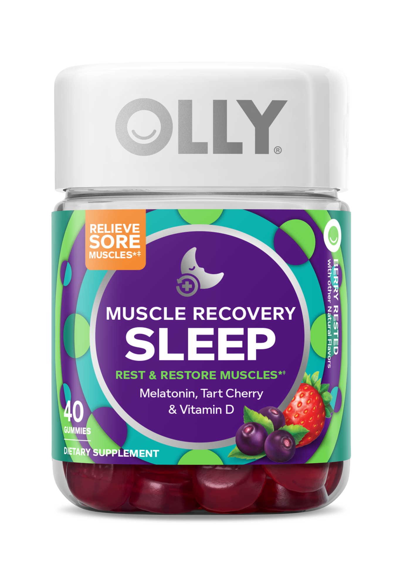 slide 1 of 13, Olly Muscle Recovery Sleep - 40ct, 40 ct