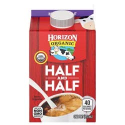 Horizon Organic Half & Half, 16 oz.