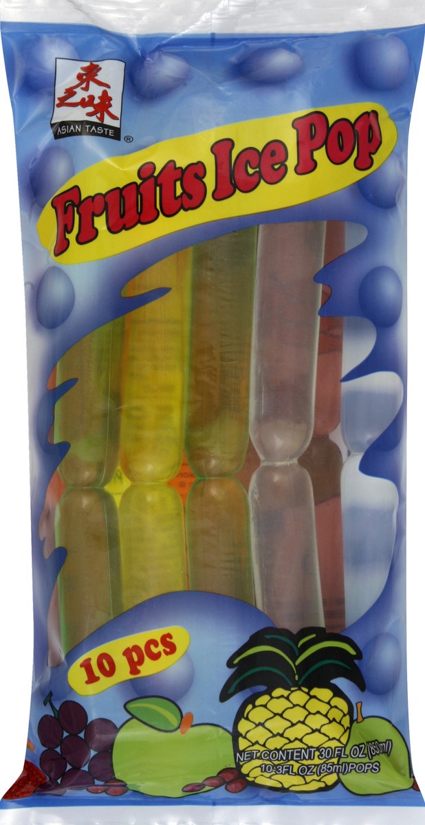 slide 5 of 6, Asian Taste Fruits Ice Pop 10 Count - 2.55 Oz, 2.55 oz