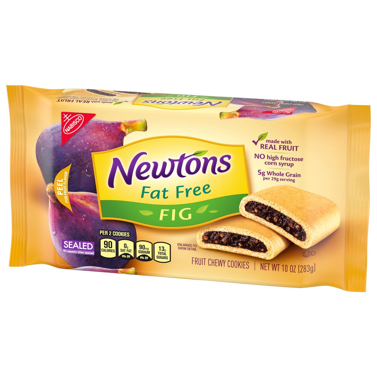 slide 3 of 9, Newtons Fat Free Soft & Fruit Chewy Fig Cookies, 10 oz, 10 oz