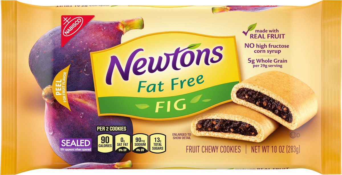 slide 6 of 9, Newtons Fat Free Soft & Fruit Chewy Fig Cookies, 10 oz, 10 oz