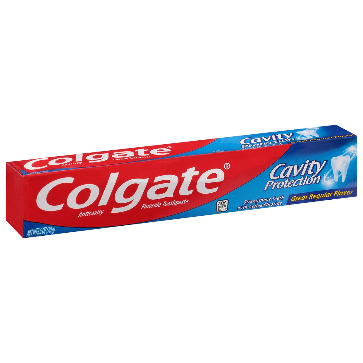 slide 2 of 9, Colgate Cavity Protection Toothpaste with Fluoride, Great Regular Flavor - 2.5 Ounce, 2.5 oz