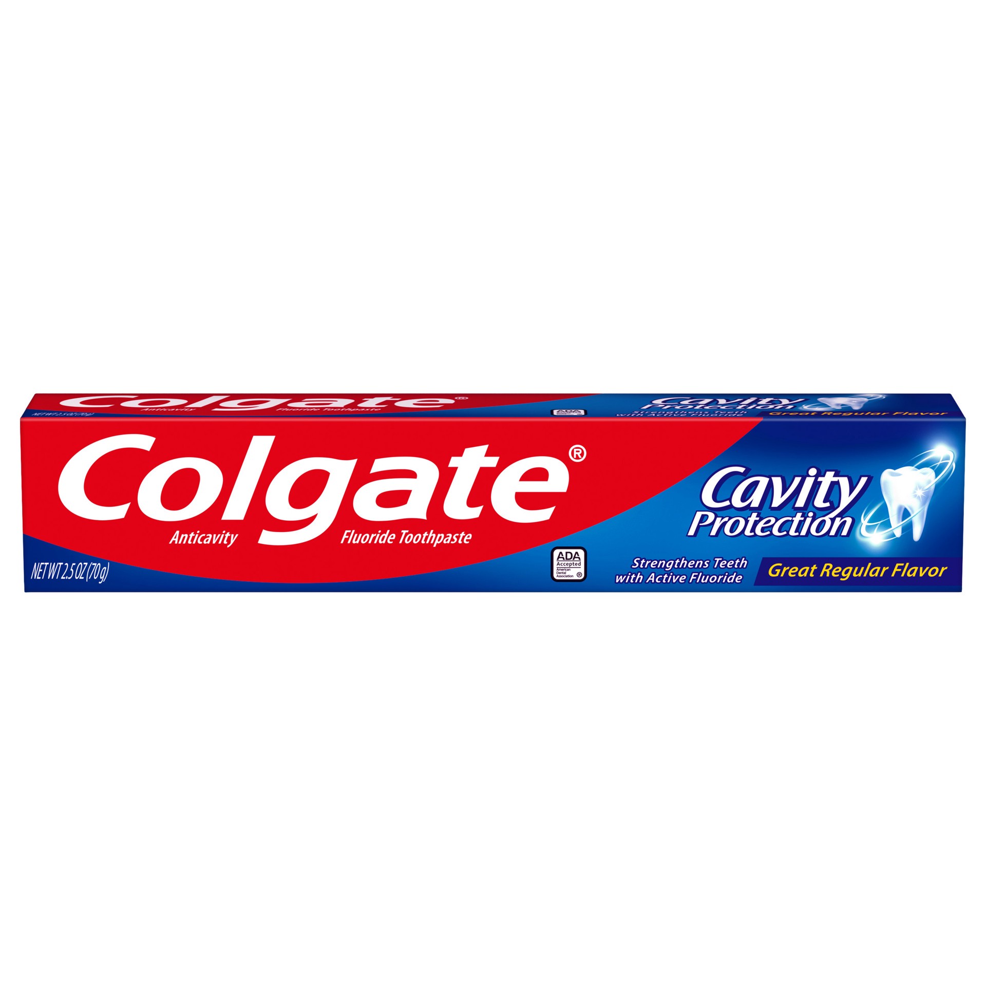 slide 1 of 9, Colgate Cavity Protection Toothpaste with Fluoride, Great Regular Flavor - 2.5 Ounce, 2.5 oz