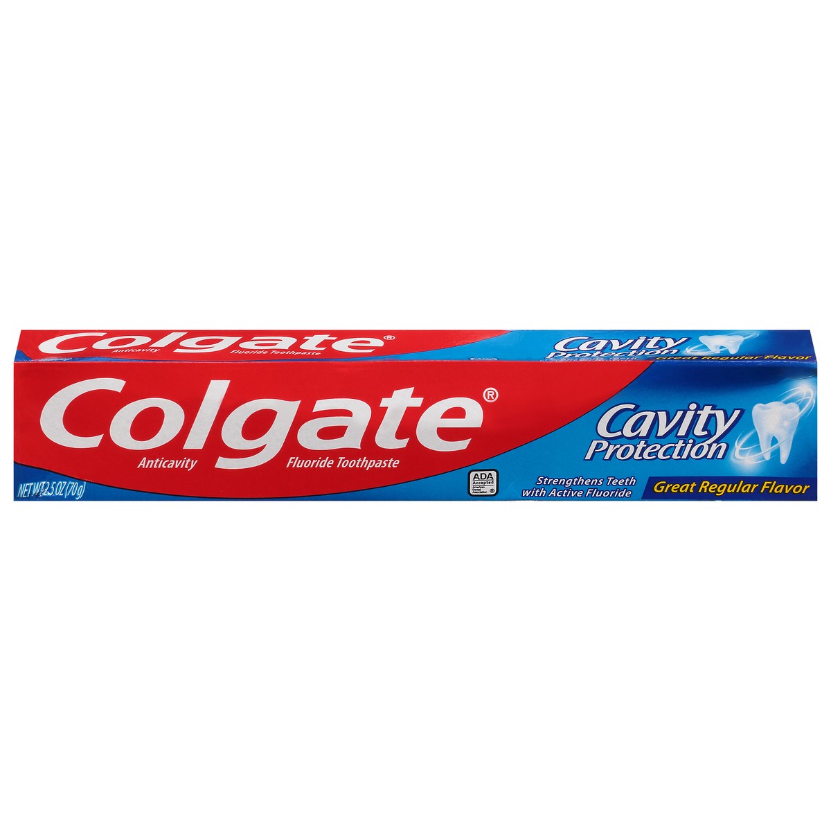 slide 1 of 9, Colgate Fluoride Anticavity Cavity Protection Great Regular Flavor Toothpaste 2.5 oz, 2.5 oz