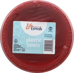 Life Goods Plastic Bowls 22 ea