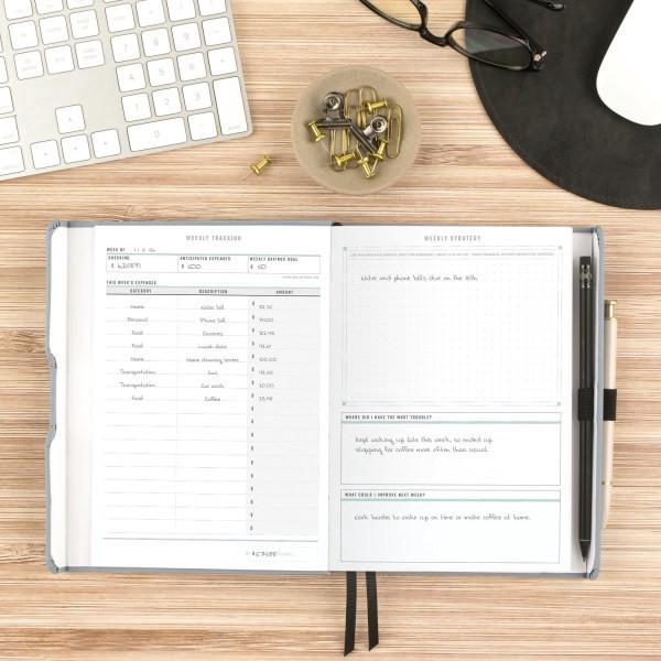 slide 10 of 10, AT-A-GLANCE® FOUNDATION BUDGET Planner, Small, 5 1/2"" x 8 1/2"", 1 ct