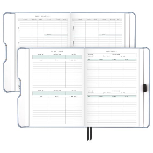 slide 2 of 10, AT-A-GLANCE® FOUNDATION BUDGET Planner, Small, 5 1/2"" x 8 1/2"", 1 ct