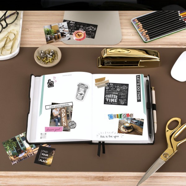 slide 2 of 10, AT-A-GLANCE® FOUNDATION GOAL SETTING Undated Weekly Monthly Planner, Black, Small, 5 1/2"" x 8 1/2"", 1 ct