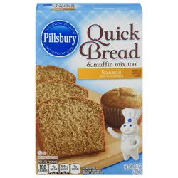 Pillsbury Banana Quick Bread & Muffin Mix, 14 oz