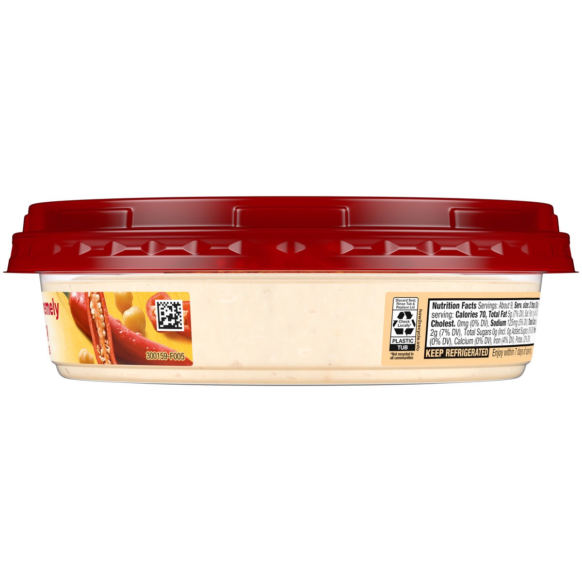 slide 4 of 11, Sabra Supremely Spicy Hummus 10 Ounce Plastic Tub, 10 oz