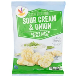 Giant Mini Rice Snacks Sour Cream & Onion