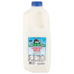 Pride of the Farm Lowfat Milk 0.5 gal