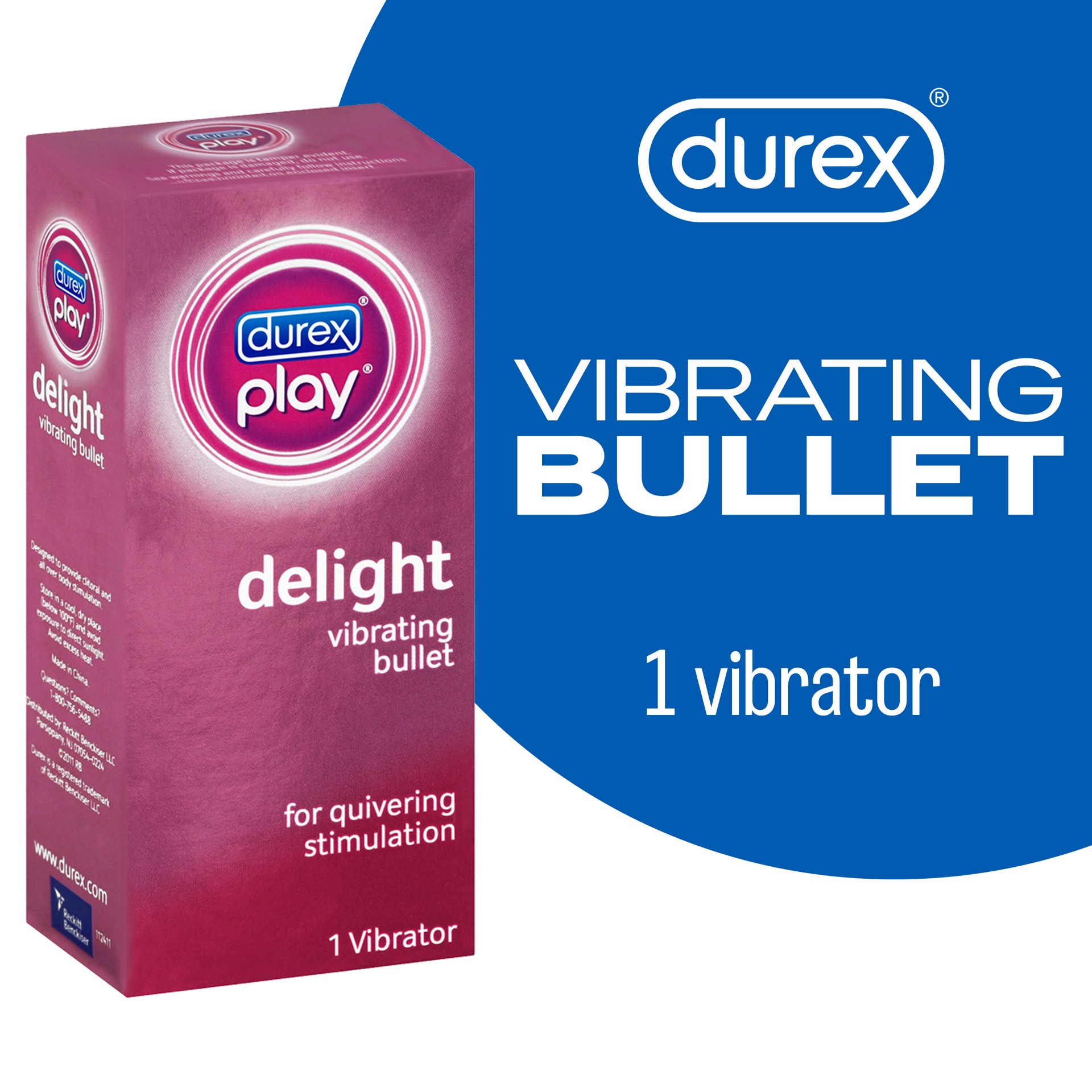 slide 1 of 6, Durex Play Delight Bullet Personal MassaGer, 1 ct