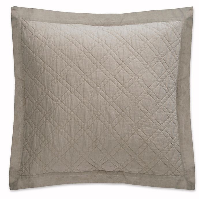 slide 1 of 3, Levtex Home Sasha European Pillow Sham - Natural, 1 ct