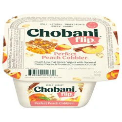 Chobani Flip Perfect Peach Cobbler